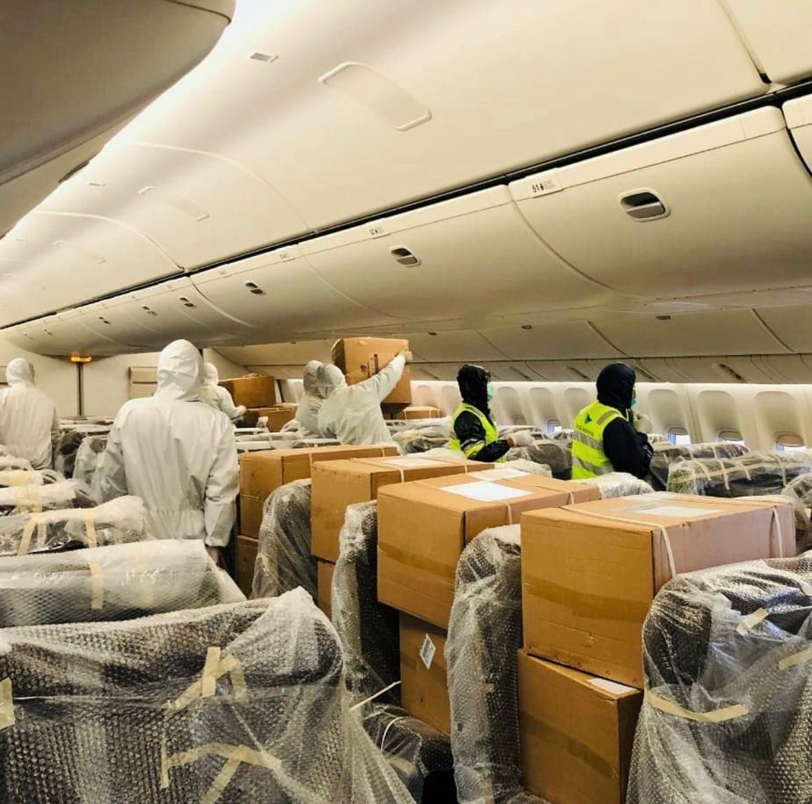 Vaccine & PPE Airlift